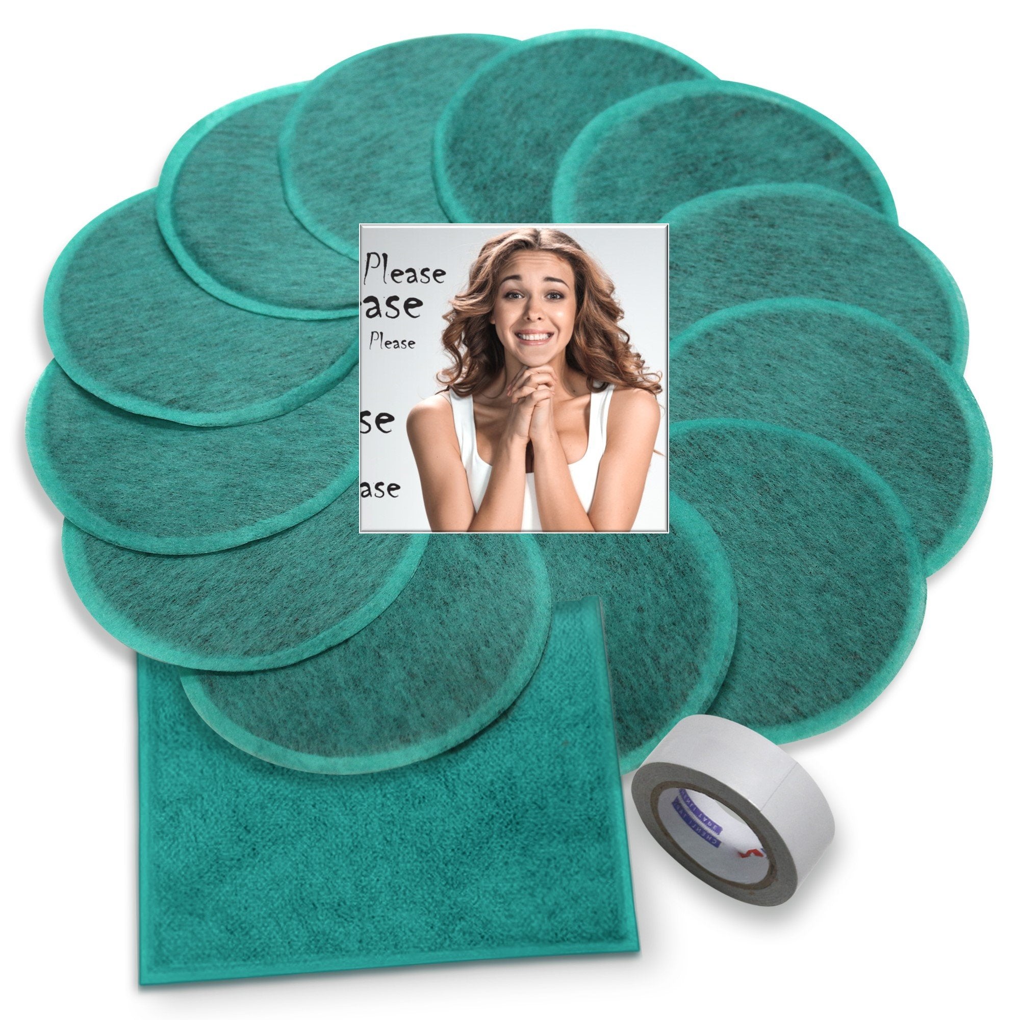 Effective flatulence odor & noise eliminators! End gassy embarrassment, enjoy silent flatulence, deodorized, & undetected! S-12 SilentlyFresh Filters for Mild Gas Days. (Starter Pack)