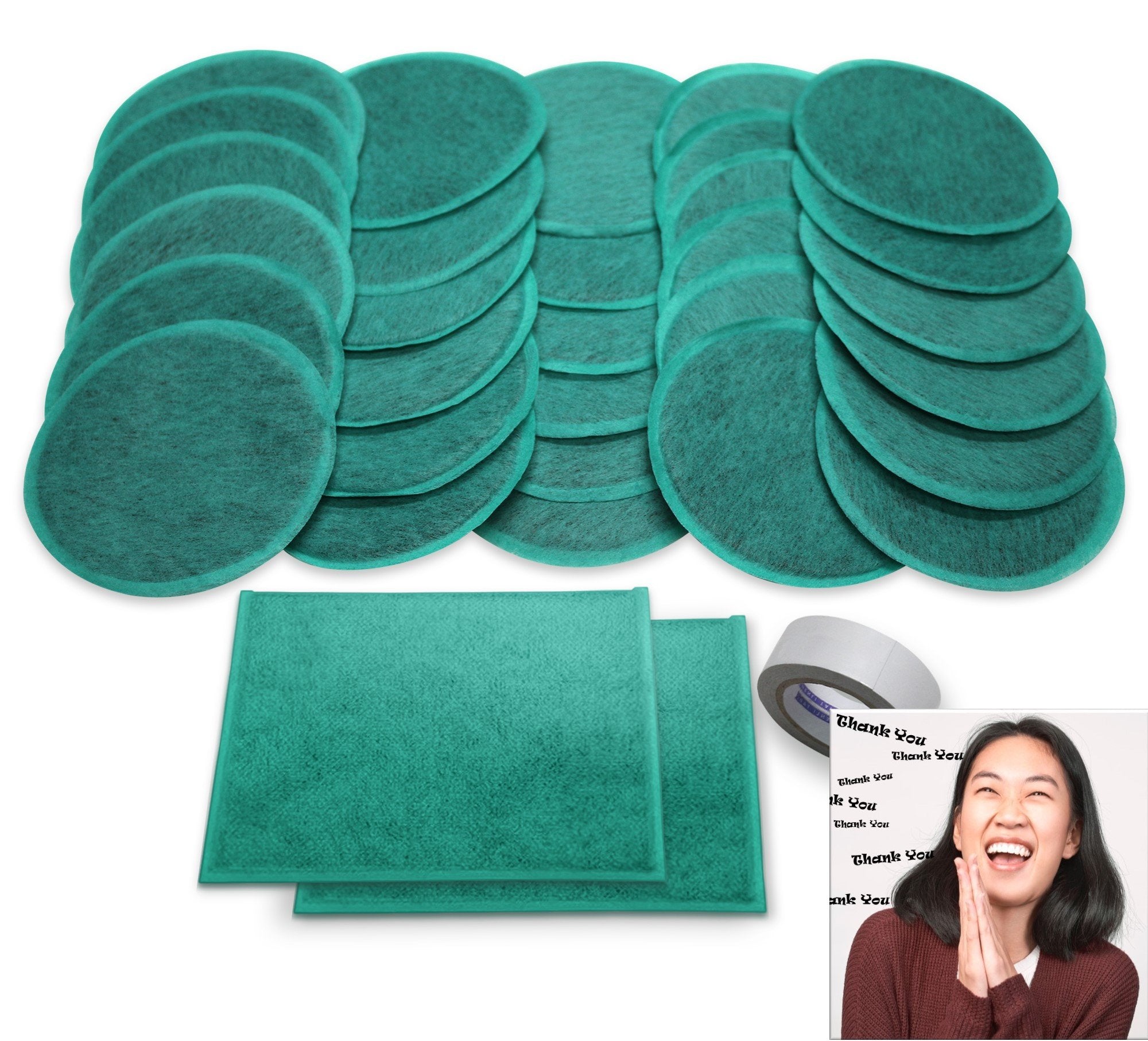 Effective fart eliminators stop odors & farting noises up to 100%. End loud, smelly flatulence embarrassment! S-30 SilentlyFresh Filters for Mild Gas Days. (Value Pack)